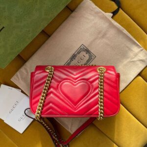 Tui Xach Nu Gucci Marmont Replica 11 Cao Cap Mau Do 22cm 4.jpg
