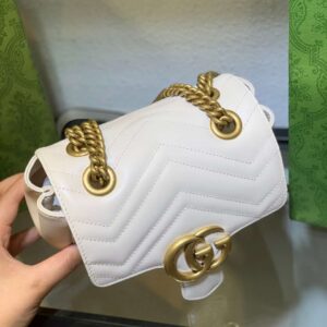 Tui Xach Nu Gucci Marmont Replica 11 Cao Cap Mau Trang 20cm 4.jpg
