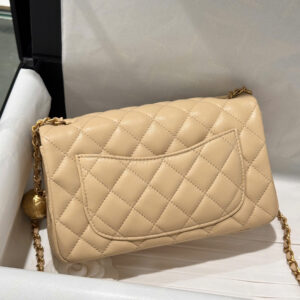 Tui Xach Nu Hang Hieu Chanel Classic Chuong Mau Be Khoa Vang 20cm 2.jpg