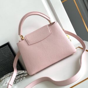 Tui Xach Nu Hang Hieu Louis Vuitton LV Capucines BB Mau Hong 27x18x9cm 8.jpg