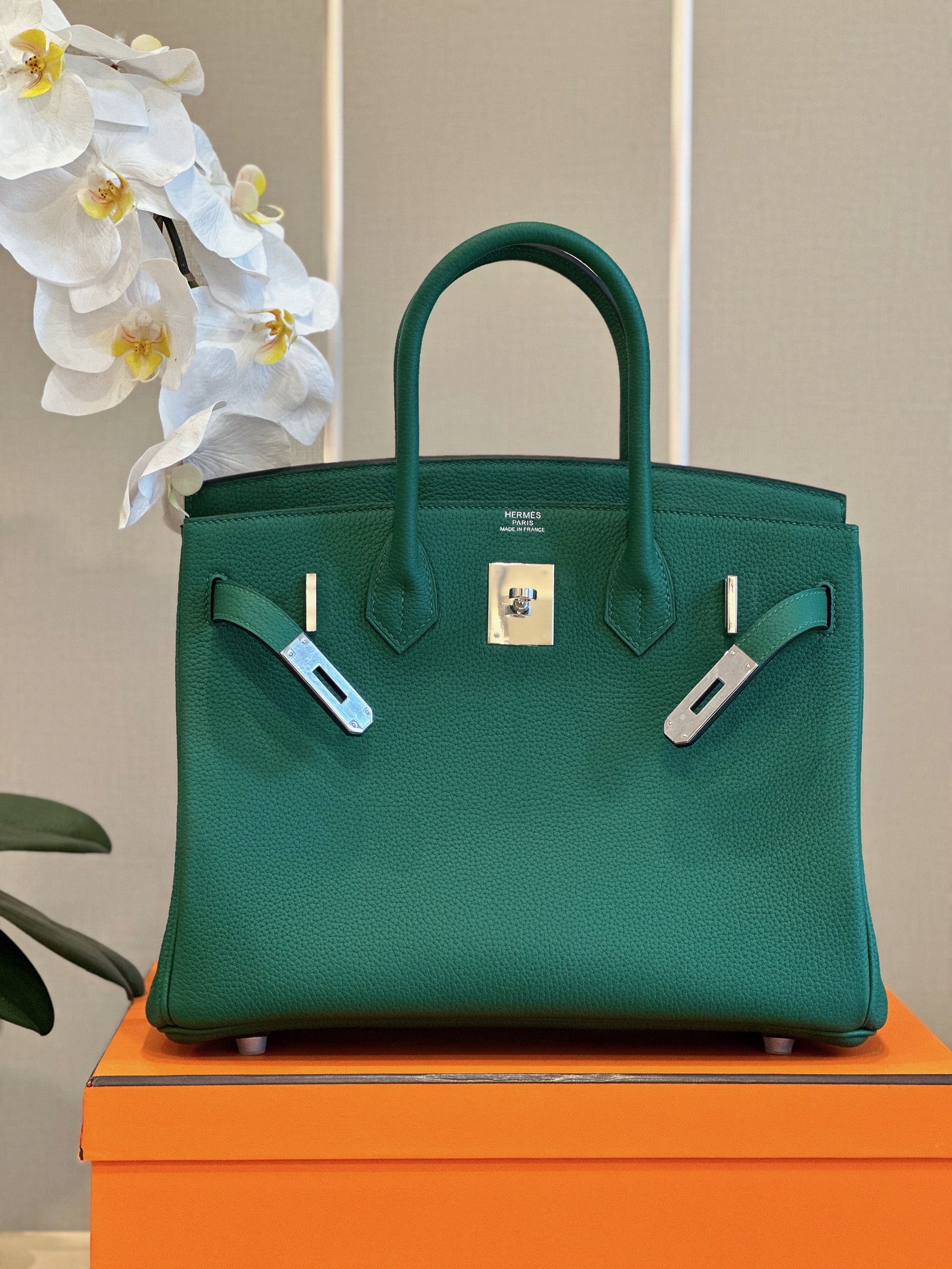 Tui Xach Nu Hermes Birkin Phw Togo Rep 11 Cao Cap Mau Xanh 30cm 7.jpg