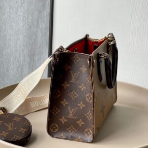 Tui Xach Nu Louis Vuitton LV On The Go Like Auth 25x19x11 2.jpg