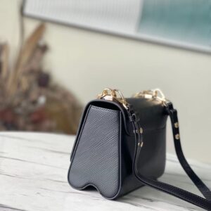Tui Xach Nu Louis Vuitton LV Twist Mini Mau Den Like Auth 23x17x9 8.jpg
