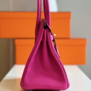 Tui Xach Sieu Cap Hermes Birkin PHW Da Togo Nu Mau Hong Dam 25cm 7 600x800 1.jpg