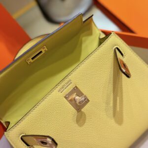 Tui Xach Sieu Cap Hermes Kelly Mini Nu Mau Xanh Vang Khau Tay 20cm 4 1.jpg