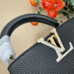 Tui Xach Sieu Cap Louis Vuitton LV Capucines BB Nu Mau Den Da Bo 21x14x8cm 7.jpg