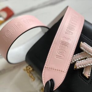 Tui Xach Sieu Cap Louis Vuitton LV Twist Da Bo Nu Mau Den 24cm 4.jpg