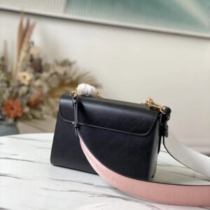 Tui Xach Sieu Cap Louis Vuitton LV Twist Da Bo Nu Mau Den 24cm 8.jpg