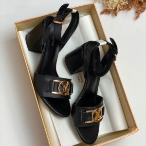 Louis Vuitton Lock It sandals dupe