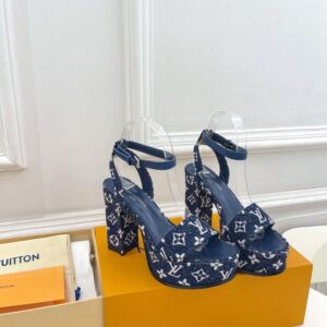 Louis Vuitton Monogram Denim Silhouette Sandals