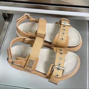 sand Dior Act replica sandals women replica shoes adjustable straps