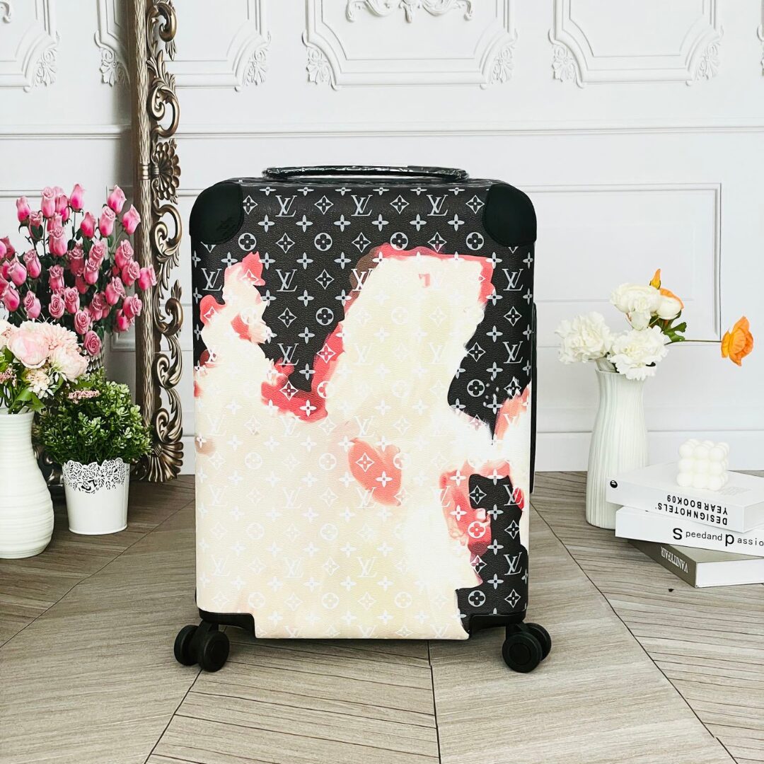 Louis Vuitton Horizon 55 rolling suitcase Aistinctive Artistic Pattern