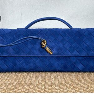 BOTTEGA VENETA Andiamo Leather Clutch Bag